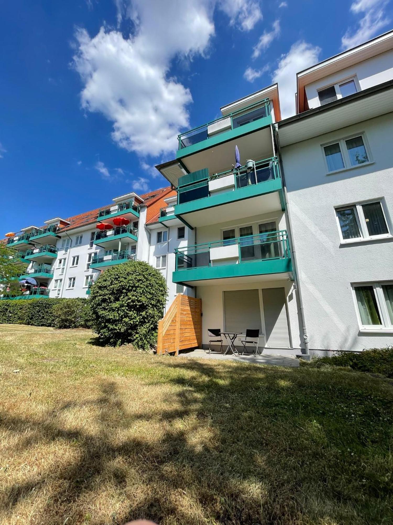 Traber Apartments Studio Kaffee Terrasse & Parken Λειψία Εξωτερικό φωτογραφία