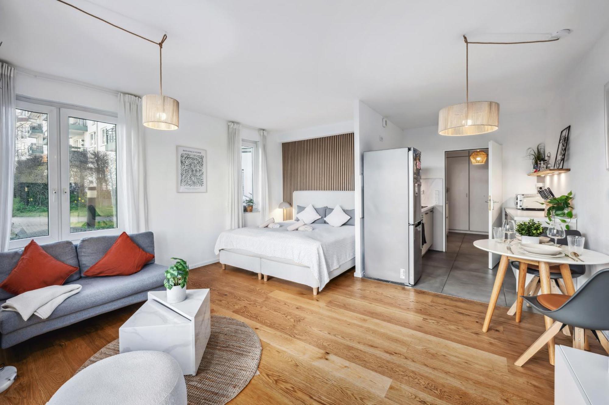 Traber Apartments Studio Kaffee Terrasse & Parken Λειψία Εξωτερικό φωτογραφία