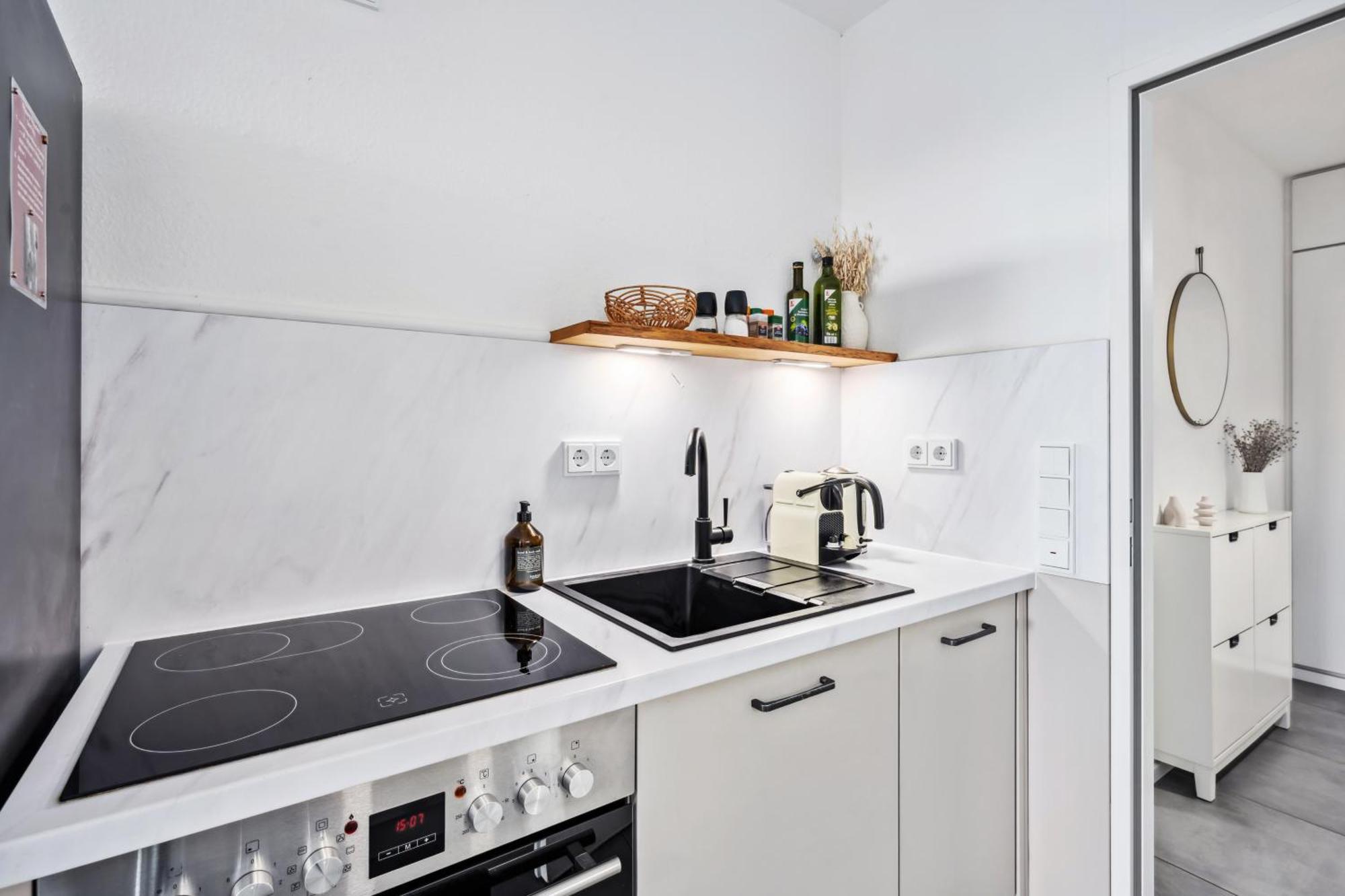 Traber Apartments Studio Kaffee Terrasse & Parken Λειψία Εξωτερικό φωτογραφία