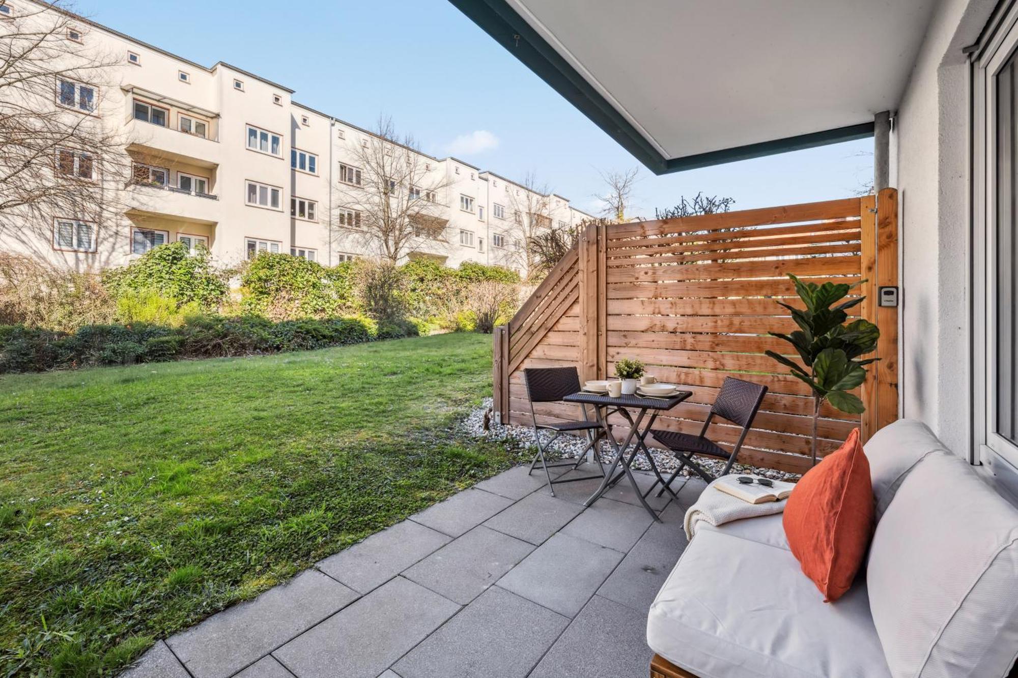 Traber Apartments Studio Kaffee Terrasse & Parken Λειψία Εξωτερικό φωτογραφία